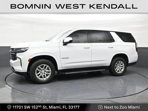 Summit White 2024 Chevrolet Tahoe LT