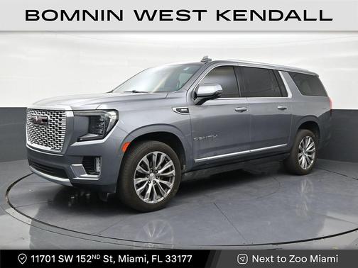 Satin Steel Metallic 2021 GMC Yukon XL Denali