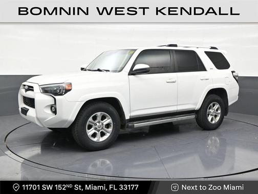 White 2022 Toyota 4Runner SR5