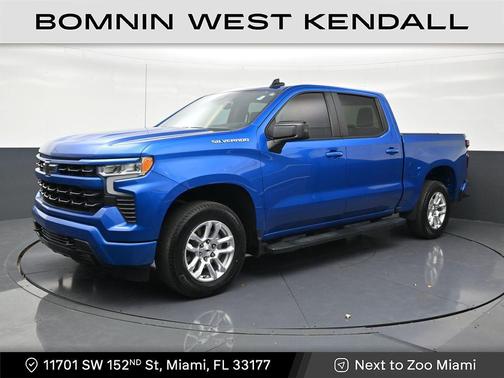 Glacier Blue Metallic 2023 Chevrolet Silverado 1500 RST