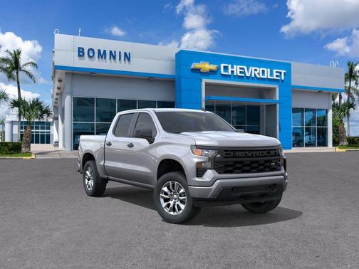 Sterling Gray Metallic 2026 Chevrolet Silverado 1500 Custom