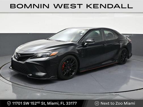 Midnight Black Metallic 2023 Toyota Camry TRD
