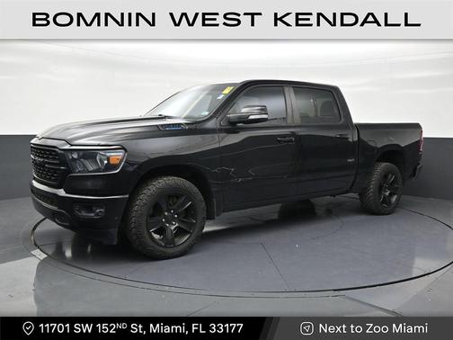 Diamond Black Crystal Pearlcoat 2022 RAM 1500 Big Horn/Lone Star