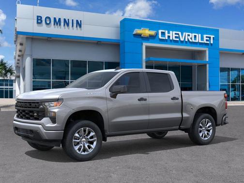 Sterling Gray Metallic 2026 Chevrolet Silverado 1500 Custom