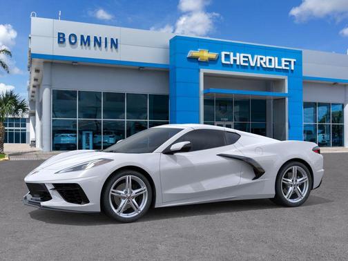 Arctic White 2026 Chevrolet Corvette Stingray w/1LT