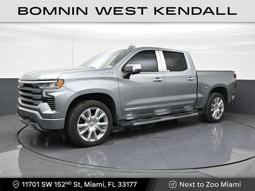 Sterling Gray Metallic 2024 Chevrolet Silverado 1500 High Country