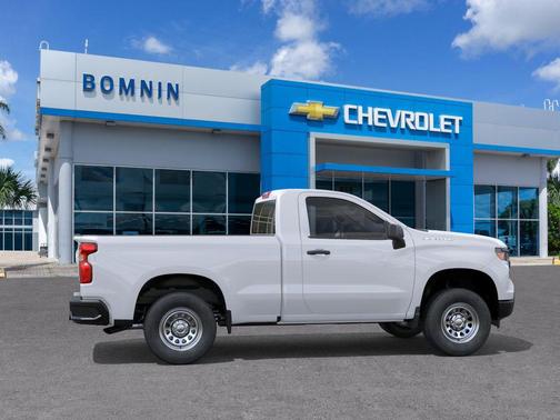 Summit White 2026 Chevrolet Silverado 1500 WT