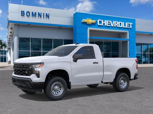Summit White 2026 Chevrolet Silverado 1500 WT