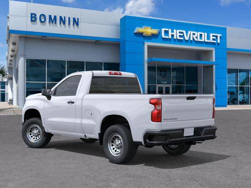 Summit White 2026 Chevrolet Silverado 1500 WT