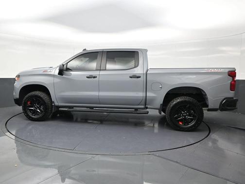 Slate Gray Metallic 2025 Chevrolet Silverado 1500 Custom Trail Boss