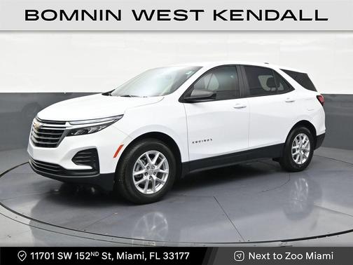 Summit White 2024 Chevrolet Equinox LS