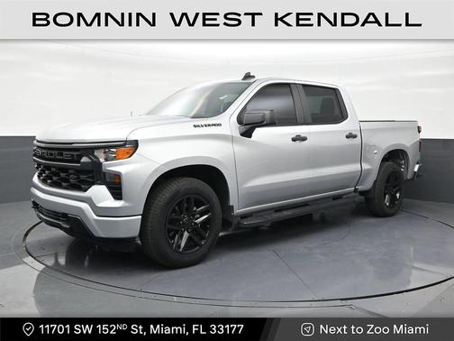 Silver Ice Metallic 2022 Chevrolet Silverado 1500 Custom