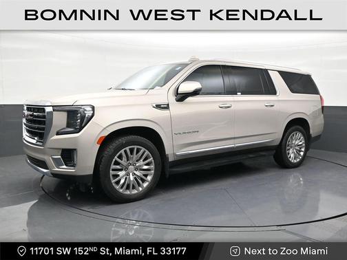 Pearl Beige Metallic 2023 GMC Yukon XL SLT