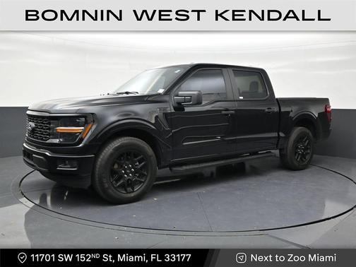 Agate Black Metallic 2024 Ford F-150 STX