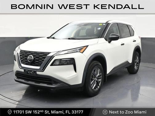 Glacier White 2021 Nissan Rogue S