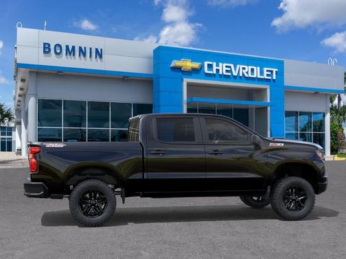 Black 2026 Chevrolet Silverado 1500 Custom Trail Boss