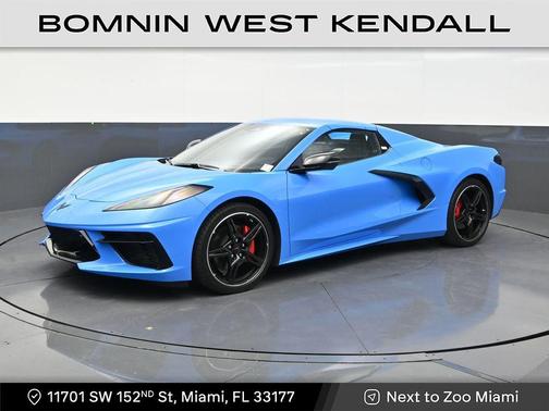 Rapid Blue 2025 Chevrolet Corvette Stingray w/2LT