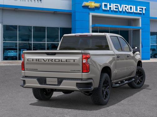 Summit White 2026 Chevrolet Silverado 1500 Custom