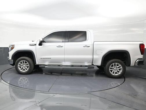White Frost Tricoat 2019 GMC Sierra 1500 SLT