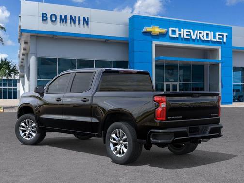 Black 2026 Chevrolet Silverado 1500 Custom