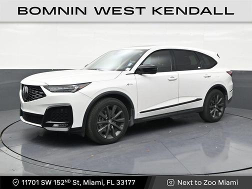 Platinum White Pearl 2025 Acura MDX A-SPEC