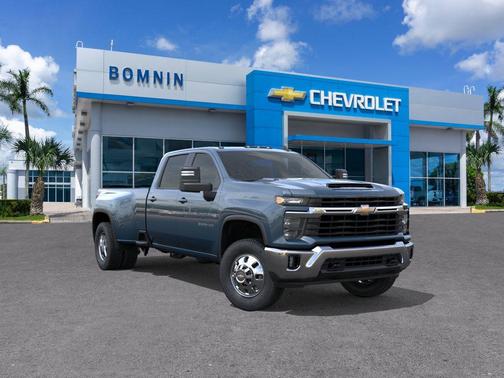 Lakeshore Blue Metallic 2026 Chevrolet Silverado 3500 LT