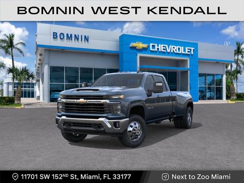 Lakeshore Blue Metallic 2026 Chevrolet Silverado 3500 LT