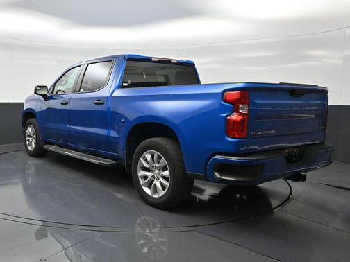 Glacier Blue Metallic 2024 Chevrolet Silverado 1500 Custom