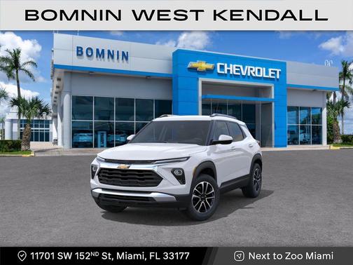 Summit White 2026 Chevrolet Trailblazer LT