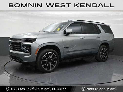 Sterling Gray Metallic 2025 Chevrolet Tahoe 2WD RST