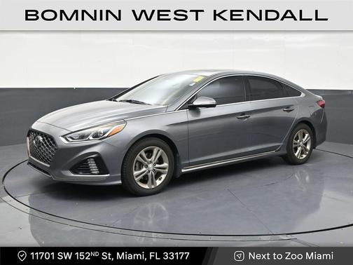 Machine Gray 2019 Hyundai SONATA Sport