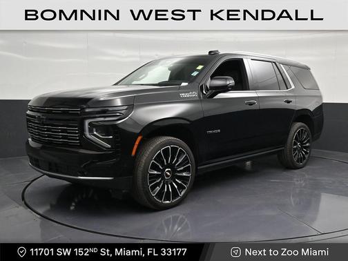 Black 2025 Chevrolet Tahoe 4WD High Country