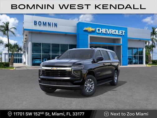 Black 2026 Chevrolet Suburban LS