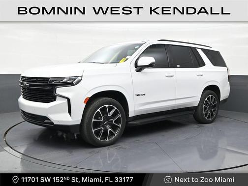 Summit White 2023 Chevrolet Tahoe 2WD RST