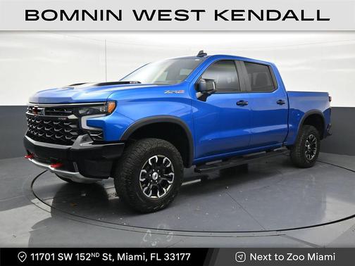 Glacier Blue Metallic 2024 Chevrolet Silverado 1500 ZR2