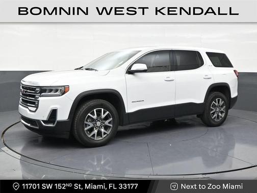 Summit White 2023 GMC Acadia FWD SLE