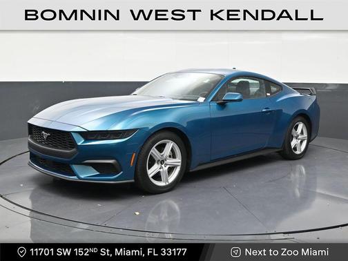 Adriatic Blue Metallic 2026 Ford Mustang EcoBoost