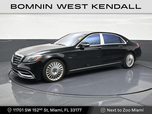 Black 2018 Mercedes-Benz Maybach S 560 4MATIC