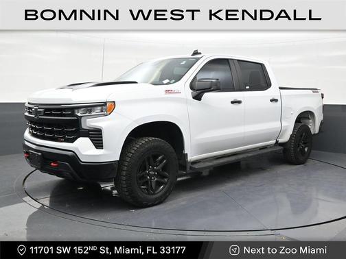 Summit White 2023 Chevrolet Silverado 1500 LT Trail Boss