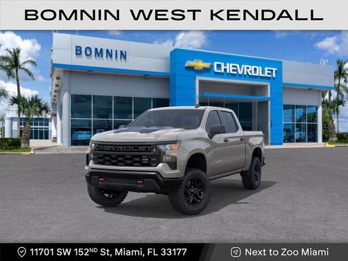 White Sands 2026 Chevrolet Silverado 1500 Custom Trail Boss