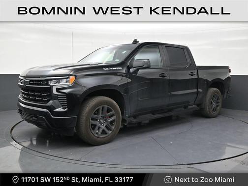 Black 2024 Chevrolet Silverado 1500 RST