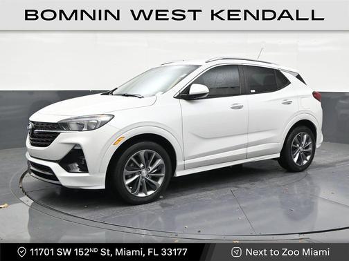 White Frost Tricoat 2022 Buick Encore GX Select