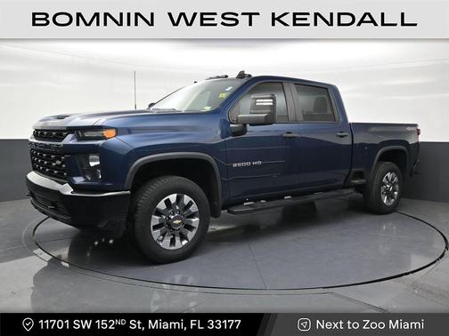 Northsky Blue Metallic 2021 Chevrolet Silverado 2500 Custom
