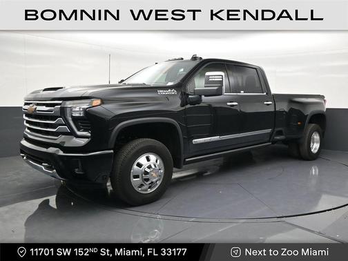 Black 2025 Chevrolet Silverado 3500 High Country