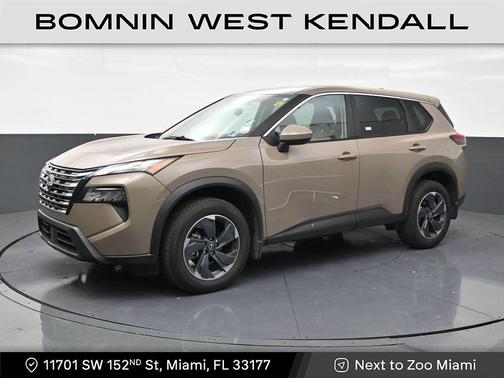 Baja Storm Metallic 2025 Nissan Rogue SV