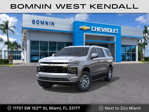 Sterling Gray Metallic 2026 Chevrolet Suburban LS