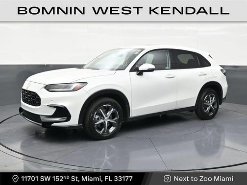 Platinum White Pearl 2023 Honda HR-V EX-L