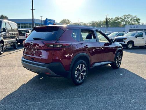 Scarlet Ember Tintcoat 2023 Nissan Rogue SV