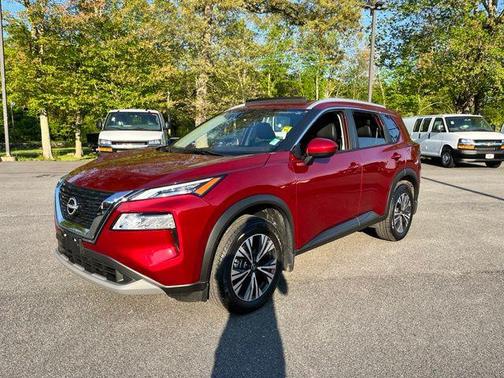 Scarlet Ember Tintcoat 2023 Nissan Rogue SV