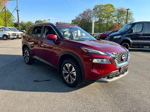 Scarlet Ember Tintcoat 2023 Nissan Rogue SV